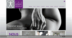 Desktop Screenshot of fisiosportbesalu.com